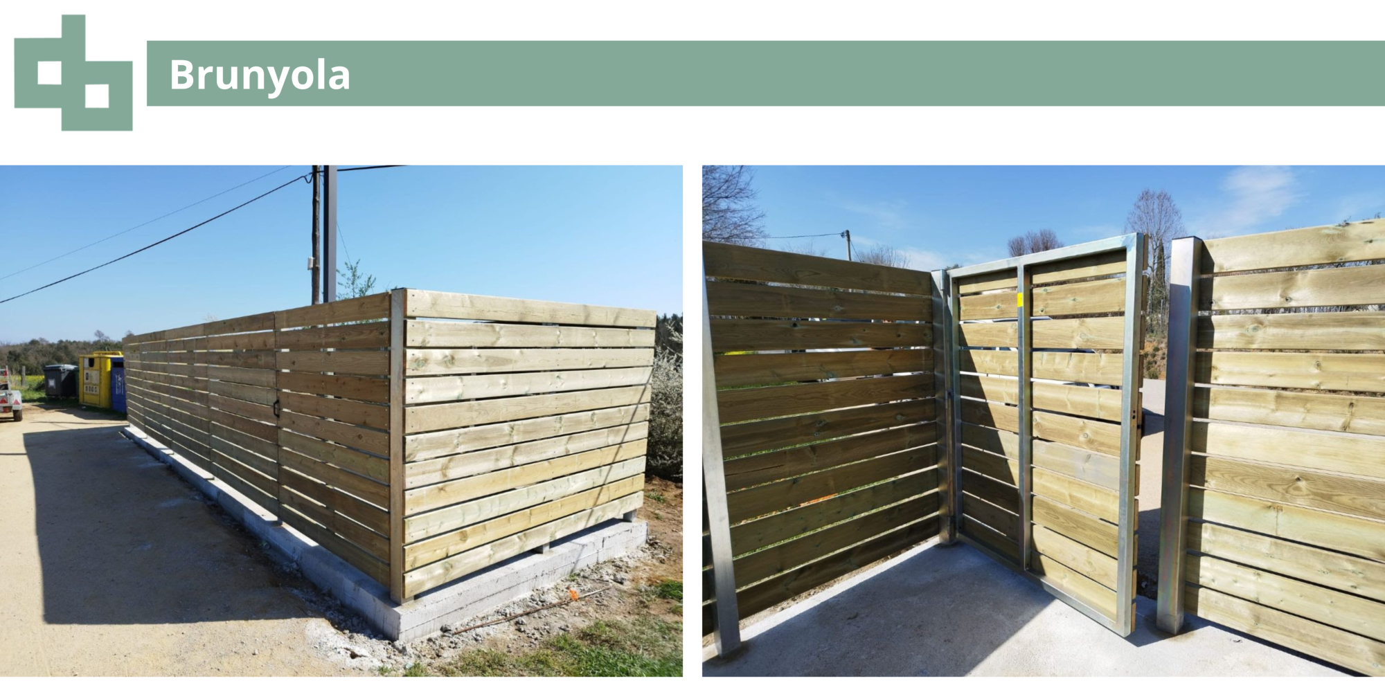 Fabricaci i installaci d'rea d'aportaci pel servei porta a porta